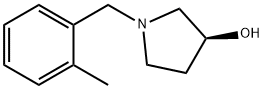 (S)-1-(2-甲基-苄基)-吡咯烷-3-醇,1289584-96-8,结构式