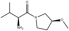 (S)-2-AMino-1-((S)-3-Methoxy-pyrrolidin-1-yl)-3-Methyl-butan-1-one Structure