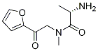 (S)-2-AMino-N-(2-furan-2-yl-2-oxo-ethyl)-N-Methyl-propionaMide,1354010-63-1,结构式