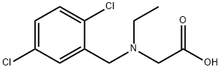 [(2,5-Dichloro-benzyl)-ethyl-aMino]-acetic acid Structure