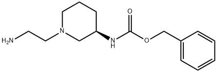 [(R)-1-(2-AMino-ethyl)-piperidin-3-yl]-carbaMic acid benzyl ester Structure