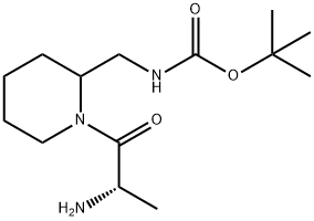 [1-((S)-2-AMino-propionyl)-piperidin-2-ylMethyl]-carbaMic acid tert-butyl ester Structure