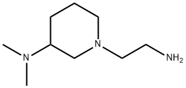 1-(2-氨基乙基)-N,N-二甲基哌啶-3-胺 结构式