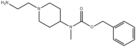 [1-(2-AMino-ethyl)-piperidin-4-ylMethyl]-carbaMic acid benzyl ester,1353973-54-2,结构式