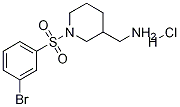 [1-(3-BroMo-benzenesulfonyl)-piperidin-3-yl]-Methyl-aMine hydrochloride