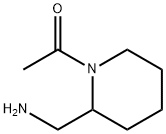 1-(2-AMinoMethyl-piperidin-1-yl)-ethanone Structure
