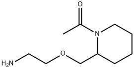 1-[2-(2-AMino-ethoxyMethyl)-piperidin-1-yl]-ethanone 结构式