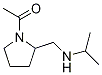 1-[2-(IsopropylaMino-Methyl)-pyrrolidin-1-yl]-ethanone 结构式