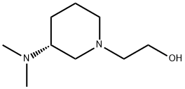 2-((R)-3-DiMethylaMino-piperidin-1-yl)-ethanol,1354010-56-2,结构式