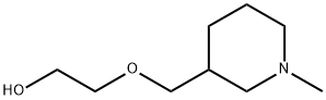 2-(1-Methyl-piperidin-3-ylMethoxy)-ethanol 结构式