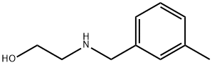 2-(3-Methyl-benzylaMino)-ethanol Struktur