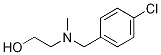 2-[(4-Chloro-benzyl)-Methyl-aMino]-ethanol Struktur