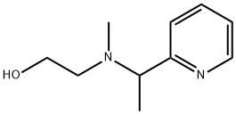 2-[Methyl-(1-pyridin-2-yl-ethyl)-aMino]-ethanol 结构式