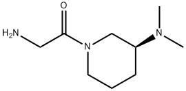 2-AMino-1-((S)-3-diMethylaMino-piperidin-1-yl)-ethanone Structure