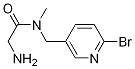 2-AMino-N-(6-broMo-pyridin-3-ylMethyl)-N-Methyl-acetaMide|