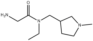 2-AMino-N-ethyl-N-(1-Methyl-pyrrolidin-3-ylMethyl)-acetaMide|