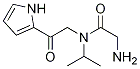 2-AMino-N-isopropyl-N-[2-oxo-2-(1H-pyrrol-2-yl)-ethyl]-acetaMide Structure