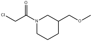 2-Chloro-1-(3-MethoxyMethyl-piperidin-1-yl)-ethanone Struktur