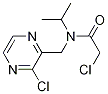 2-Chloro-N-(3-chloro-pyrazin-2-ylMethyl)-N-isopropyl-acetaMide 结构式