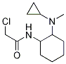 2-Chloro-N-[2-(cyclopropyl-Methyl-aMino)-cyclohexyl]-acetaMide 结构式