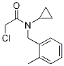 2-Chloro-N-cyclopropyl-N-(2-Methyl-benzyl)-acetaMide 化学構造式