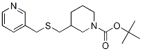 3-(Pyridin-3-ylMethylsulfanylMethyl
)-piperidine-1-carboxylic acid tert
-butyl ester