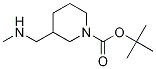 3-MethylaMinoMethyl-piperidine-1-carboxylic acid tert-butyl ester Structure