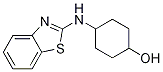 4-(Benzothiazol-2-ylaMino)-cyclohexanol Structure