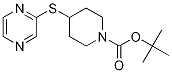 4-(Pyrazin-2-ylsulfanyl)-piperidine
-1-carboxylic acid tert-butyl ester Structure