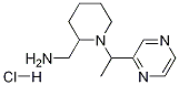 C-[1-(1-Pyrazin-2-yl-ethyl)-piperidin-2-yl]-MethylaMine hydrochloride Struktur