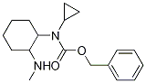 Cyclopropyl-(2-MethylaMino-cyclohexyl)-carbaMic acid benzyl ester Struktur