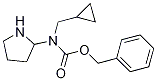 Cyclopropyl-pyrrolidin-2-ylMethyl-carbaMic acid benzyl ester 结构式