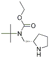 Ethyl-(S)-1-pyrrolidin-2-ylMethyl-carbaMic acid tert-butyl ester,1353998-37-4,结构式