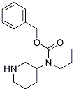 Ethyl-piperidin-3-ylMethyl-carbaMic acid benzyl ester 结构式
