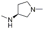Methyl-((S)-1-Methyl-pyrrolidin-3-yl)-aMine 结构式