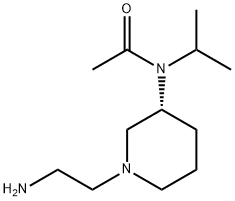 N-[(R)-1-(2-AMino-ethyl)-piperidin-3-yl]-N-isopropyl-acetaMide Structure