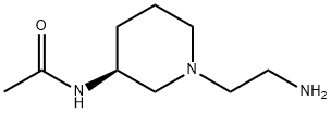 N-[(S)-1-(2-AMino-ethyl)-piperidin-3-yl]-acetaMide 结构式