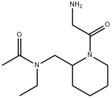 N-[1-(2-AMino-acetyl)-piperidin-2-ylMethyl]-N-ethyl-acetaMide Structure