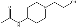 N-[1-(2-Hydroxy-ethyl)-piperidin-4-yl]-acetaMide Struktur