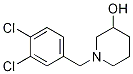 1-(3,4-二氯-苄基)-哌啶-3-醇, 414892-26-5, 结构式