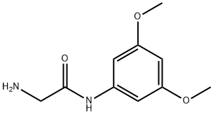 2-amino-N-(3,5-dimethoxyphenyl)acetamide Structure