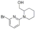 (6'-Bromo-3,4,5,6-tetrahydro-2H-[1,2']bipyridinyl-2-yl)-methanol Struktur
