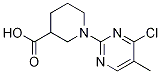 1-(4-Chloro-5-methyl-pyrimidin-2-yl)-piperidine-3-carboxylic acid Structure