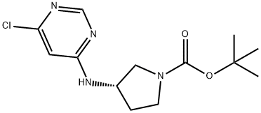 (S)-3-(6-클로로-피리미딘-4-일아미노)-피롤리딘-1-카르복실산tert-부틸에스테르