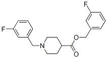 1-(3-Fluoro-benzyl)-piperidine-4-carboxylic acid 3-fluoro-benzyl ester|1-(3-氟-苄基)-哌啶-4-羧酸3-氟-苄基酯