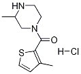 (3-Methyl-piperazin-1-yl)-(3-methyl-thiophen-2-yl)-methanone hydrochloride|(3-甲基-哌嗪-1-基)-(3-甲基-噻吩-2-基)-甲酮盐酸盐