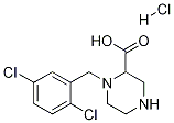 1-(2,5-Dichloro-benzyl)-piperazine-2-carboxylic acid hydrochloride price.