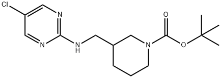 3-[(5-Chloro-pyrimidin-2-ylamino)-methyl]-piperidine-1-carboxylic acid tert-butyl ester