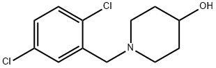 1-(2,5-Dichloro-benzyl)-piperidin-4-ol Struktur