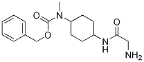 (1R,4R)-[4-(2-AMino-acetylaMino)-cyclohexyl]-Methyl-carbaMic acid benzyl ester 化学構造式